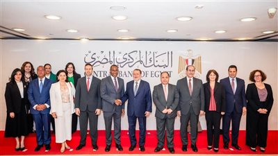 محافظ البنك المركزي المصري يستقبل نائب المدير العام لصندوق النقد الدولي