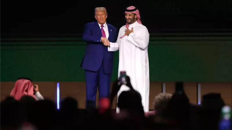 ترامب ومحمد بن سلمان