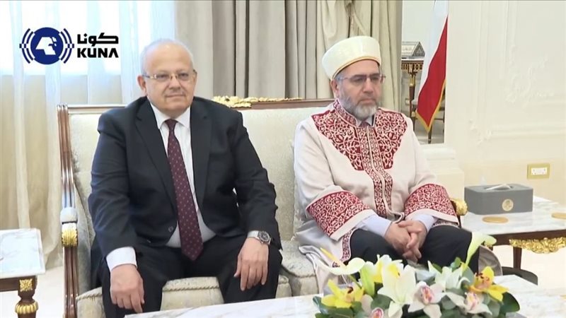 الخشت خلال اللقاء