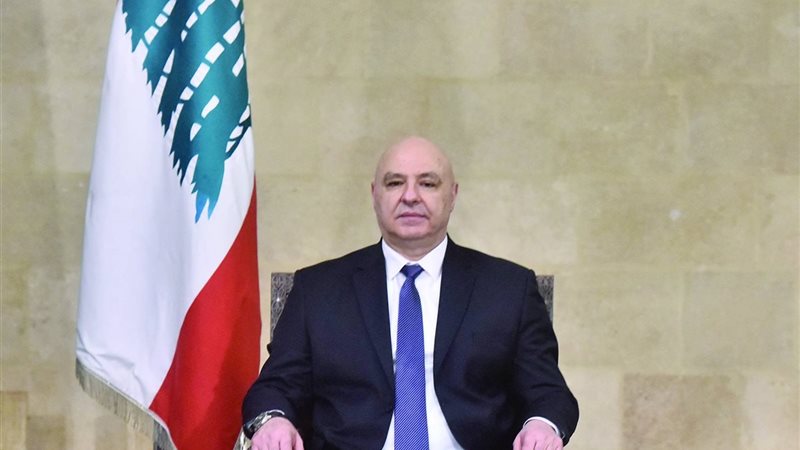 الرئيس اللبناني جوزيف