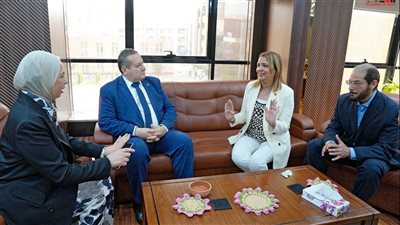 جودة التعليم بزيارة لأكاديمية الفنون.. علاء عشماوي : الفنون قوة مصر الناعمة 