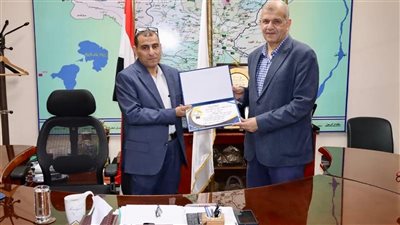 مياه الفيوم تكرم فريق الإدارة العامة للتدريب وقطاع الموارد البشرية 