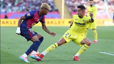 سقوط كتالوني.. غواصات فياريال تغرق برشلونة وتفسد احتفالات التتويج بالليجا