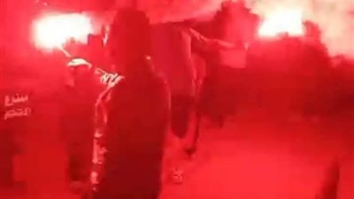 بعد إلغاء الهبوط.. جماهير غزل المحلة تحتفل بالبقاء في الدوري الممتاز