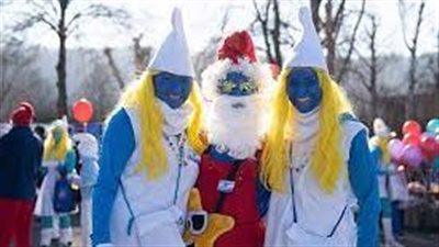 مدينة فرنسية تحطم الرقم القياسي العالمي لعدد المشاركين بزي السنافر