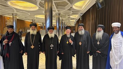 الكنيسة الأرثوذكسية ترسل وفد كنسي لحضور تنصيب بابا الڤاتيكان الجديد