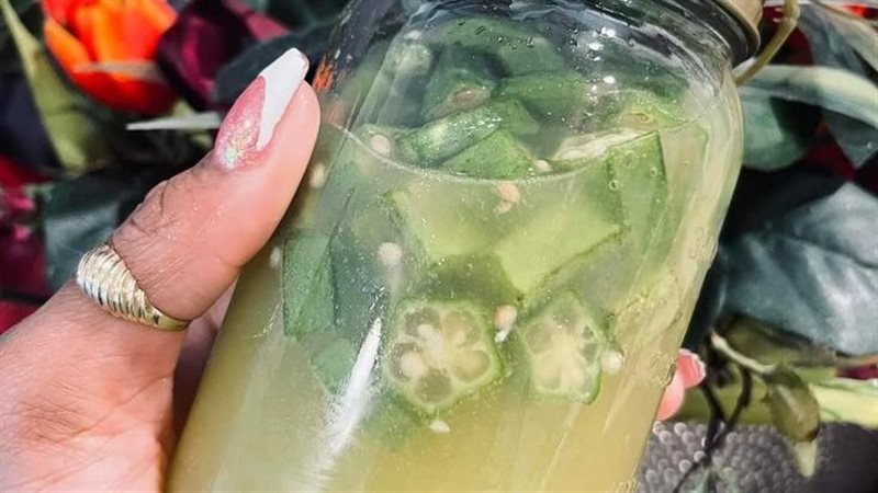 ماء البامية