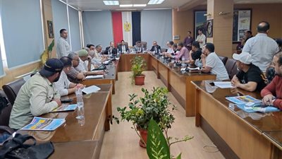 تخصيص محال تجارية بجلسة مزاد علني وحملة على المخالفات بدمياط الجديدة