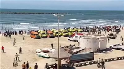 سقوط طائرة تدريب عسكرية في رأس البر.. اعرف التفاصيل الكاملة