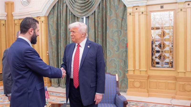 ترامب وأحمد الشرع