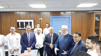 وكيل الأزهر يشيد بالخدمات الطبية خلال تفقده مستشفى سيد جلال الجامعي