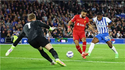 تقييم مفاجئ لـ محمد صلاح في خسارة ليفربول أمام برايتون بالدوري الإنجليزي 