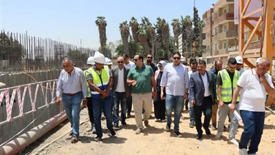 نائب محافظ بنى سويف ومساعد وزير الصحة يتفقدان أعمال إنشاء المستشفيات 