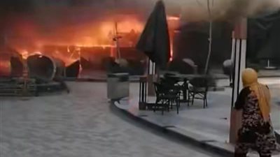 دون إصابات.. السيطرة على حريق داخل مطعم بالممشى السياحي بوصلة دهشور