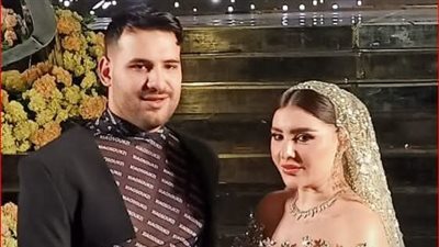 بالرقص والغناء .. مطرب المهرجانات يشعل حفل زفافه على يارا تامر ( فيديو)