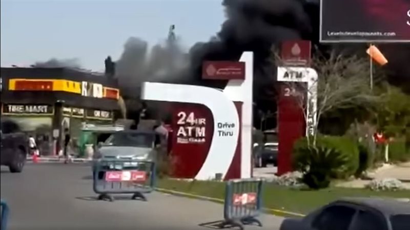 حريق وصلة دهشور