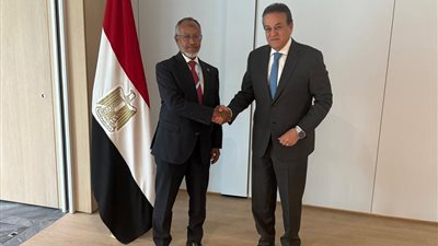 وزير الصحة يلتقي نظيره الموريتاني لبحث سبل التعاون في القطاع الصحي