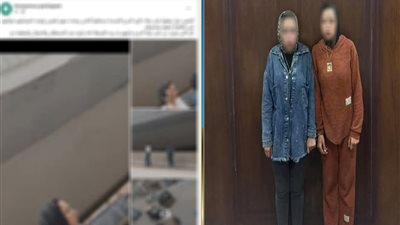 ضبط فتاتان تقومان بإستجداء المارة بالقاهرة بعد تداول مقطع فيديو عبر مواق