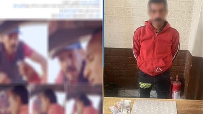 بعد تداول صوره على مواقع التواصل.. ضبط مروج 