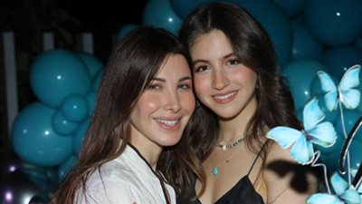 نجلة نانسي عجرم تخطف الأنظار في أحدث ظهور لها بعيد ميلادها 