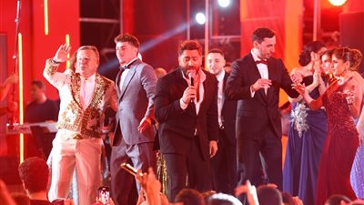 نجوم الفن يتألقون في حفل خطوبة نجلة باسل سماقية               