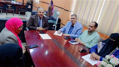 مدير تعليم الفيوم يتابع عملية امتحانات النقل للفصل الدراسي 