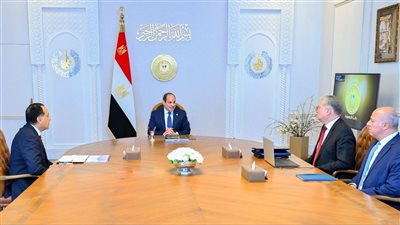 الرئيس السيسي يوجه بضرورة استمرار الإنتاج المحلي من المواد البترولية 