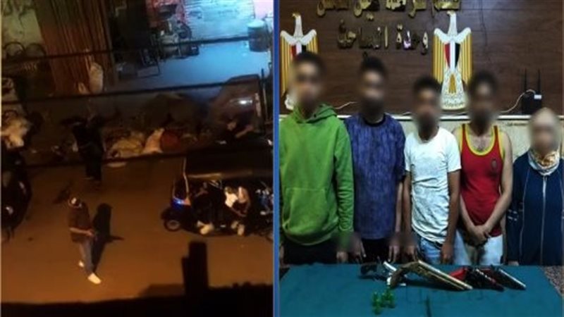 المتهمين بإطلاق أعيرة