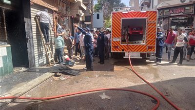 حريق في محل ذهب بمدينة جرجا والحماية المدنية تسيطر عليه دون إصابات