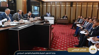 بحضور محمود فوزي.. القصبي يستعرض مشروعات القوانين أمام 