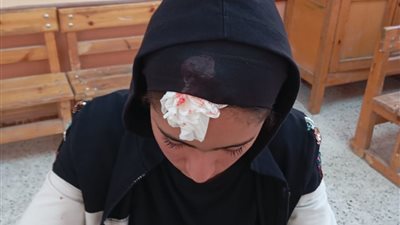 امتحانات مثيرة : تحطيم نوافذ مدرسة الرحبة ببنى سويف بسبب إلقاء الطوب والحجارة 