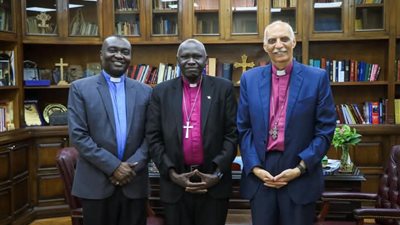 رئيس الأساقفة يستقبل السكرتير العام للكنيسة الأسقفية في العالم