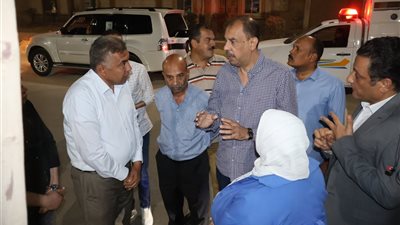 جولة ميدانية مسائية.. محافظ سوهاج يتفقد تطوير وتجميل الشوارع |صور 