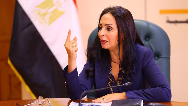 مايا مرسي وزيرة التضامن