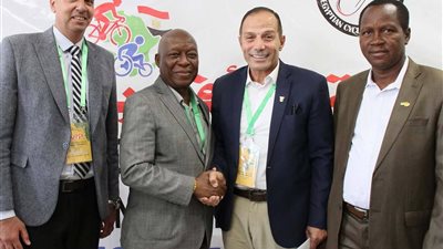 رئيس الأفريقي للدراجات: المضمار المصري الأفضل والأكثر حداثة بالقارة 