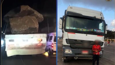 القبض على سائق « تريلا» يعرض حياة المواطنين للخطر بالإسكندرية 