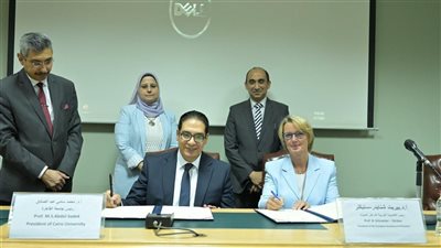 مذكرة تفاهم بين المعهد القومي لعلوم الليزر والأكاديمية الأوروبية لأمراض الصوت