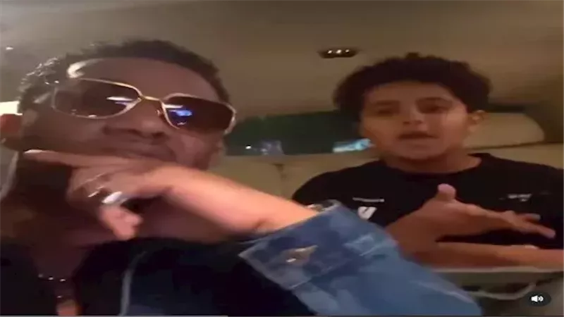 محمد رمضان ونجله