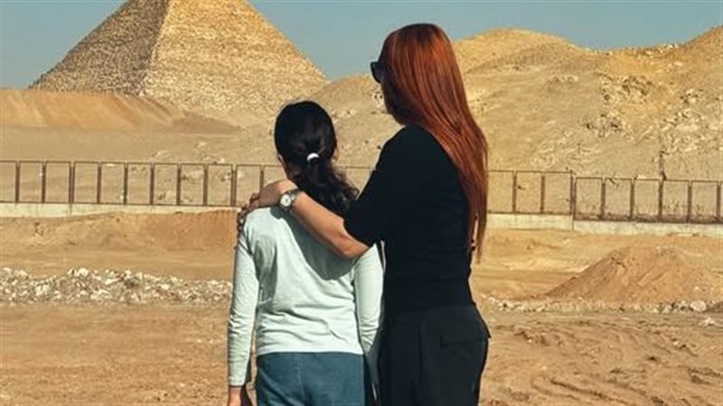 كارول سماحة وابنتها