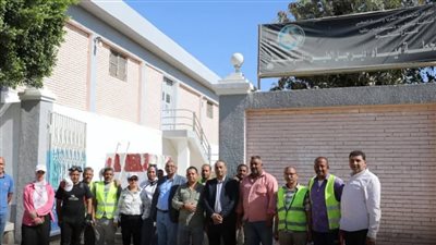 رئيس مياه المنيا يتفقد تقديم الخدمات  لزوار احتفالية مولد السيدة العذراء 