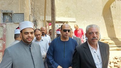 لجنة من وزارتي الآثار والأوقاف لبحث سبب توقف ترميم مسجد أبو القاسم بسوهاج