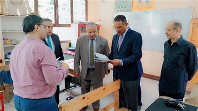 وكيل تعليم الفيوم يتابع امتحانات نهاية العام الدراسي من داخل اللجان