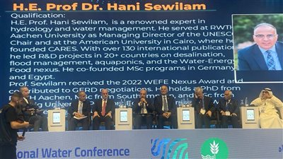 وزير الري يبرز رؤية مصر للتنمية المستدامة في مؤتمر بغداد الدولي للمياه