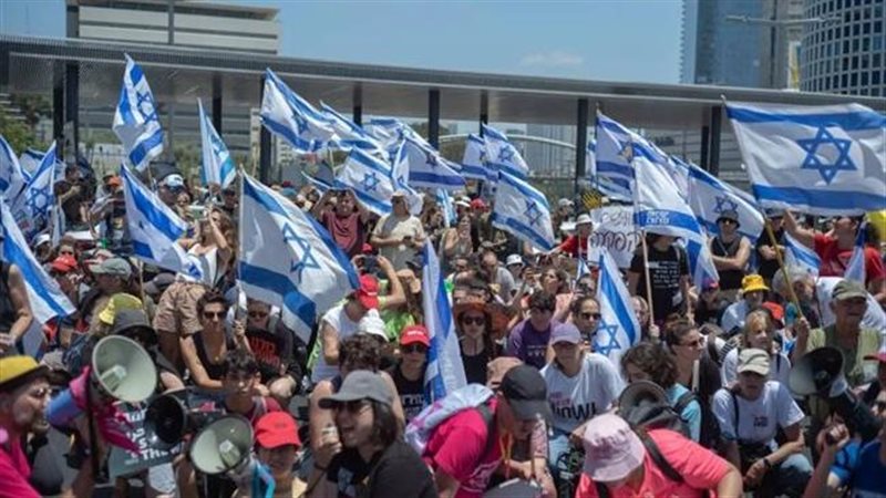 مظاهرات إسرائيل 