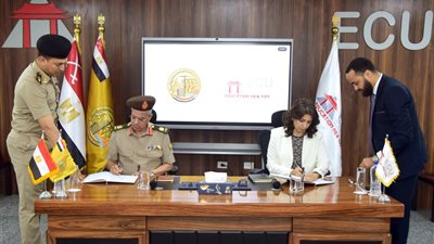الهيئة الهندسية للقوات المسلحة توقع بروتوكول تعاون مع الجامعة المصرية الصينية