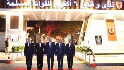 القوات المسلحة تفتتح نادى وفندق 