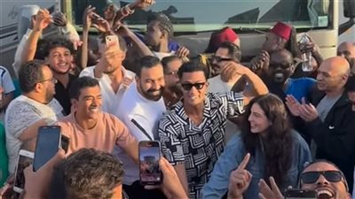  بالحب والاخلاص.. محمد رمضان يشيد بفريق عمل فيلمه الجديد 