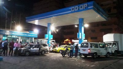 تسريب غاز داخل محطة وقود التعاون بشارع رمسيس والحماية المدنية تتدخل