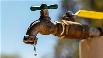 اليوم.. قطع المياه لمدة 12 ساعة عن منطقة السادات بأسوان