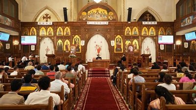 «مجمع نيقية».. دراسة أكاديمية في مدرسة «أثناسيوس الرسولي» للشمامسة بمدينة نصر